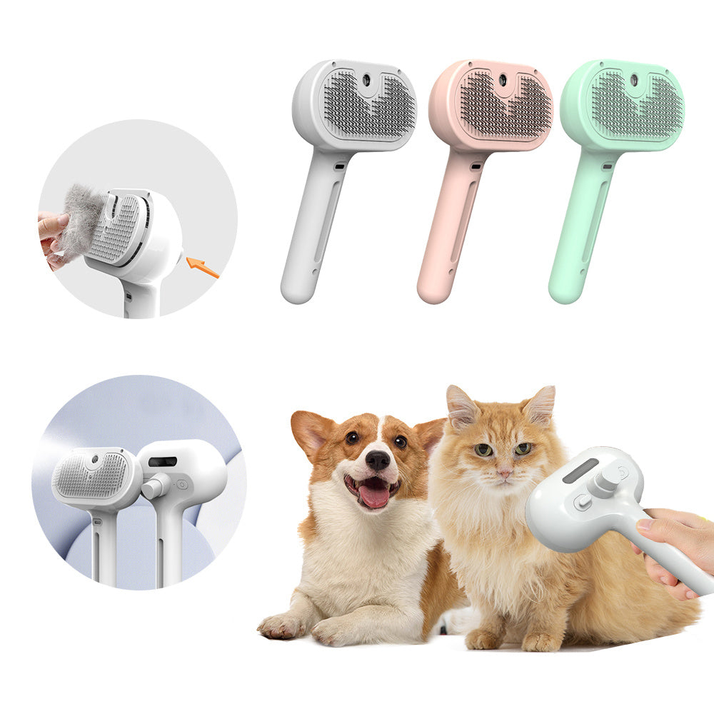 Pet Hair Remover Brush – Grooming & Deshedding Tool for Dogs and Cats