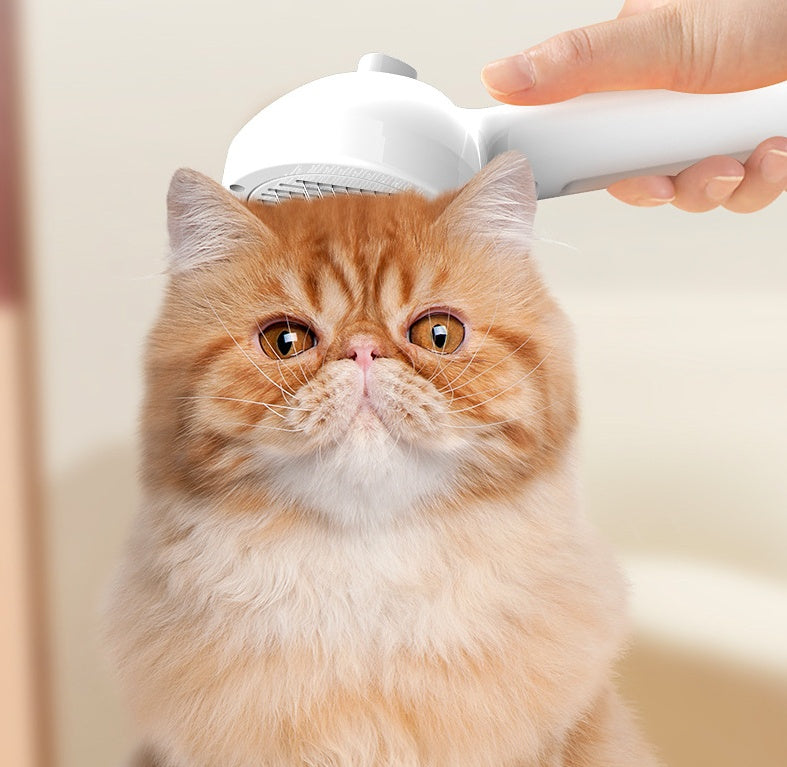 Pet Hair Remover Brush – Grooming & Deshedding Tool for Dogs and Cats