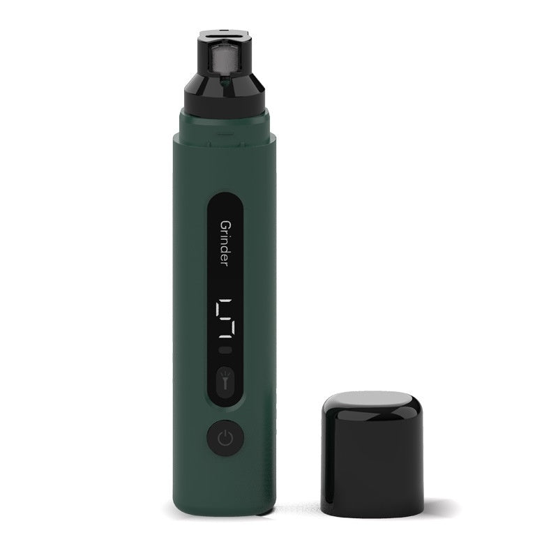 Rechargeable Dog & Cat Nail Grinder – Safe & Quiet Pet Trimmer